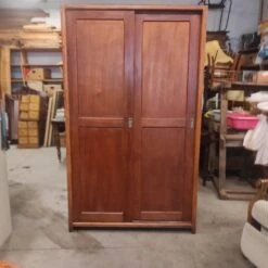 Parisian Wardrobe Vintags Sliding Doors In Old Pitch Pine 193x115.5 Cm -Bookcases Sales 00095271 d65c 44c8 a4b0 27089b7ca7e5