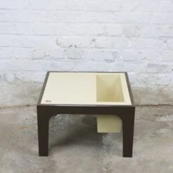 Flair Side Table With Storage Bin 1970s -Bookcases Sales 022c7979 20e4 454d 95fa 659b0327017c