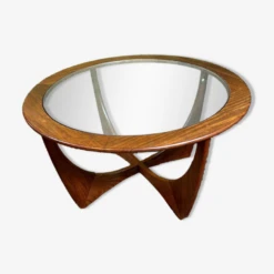 Mid Century Retro Vintage Teak Round Coffee Table By GPlan 1960 -Bookcases Sales 02665921 3d6f fc36 b292 05bc368c3e90