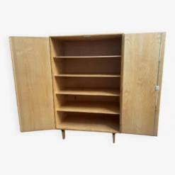 All Shelf Wardrobe Cabinet In Ash Wood By František Mezulánikfor Novy Domov -Bookcases Sales 05aaf83c 94f1 45c5 af22 257b833d7d9e