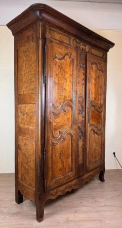 Louis XV Period Wardrobe In Walnut And Elm Bourg En Bresse Region -Bookcases Sales 089d92ed 9000 4e86 912e cf83a3b9d1cd