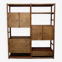 Bamboo And Rattan Bookcase From The 70s 16 Bamboo And Rattan Bookcase From The 70s -Bookcases Sales 0a8efdcc 3c18 47c8 8db0 67710e205d35
