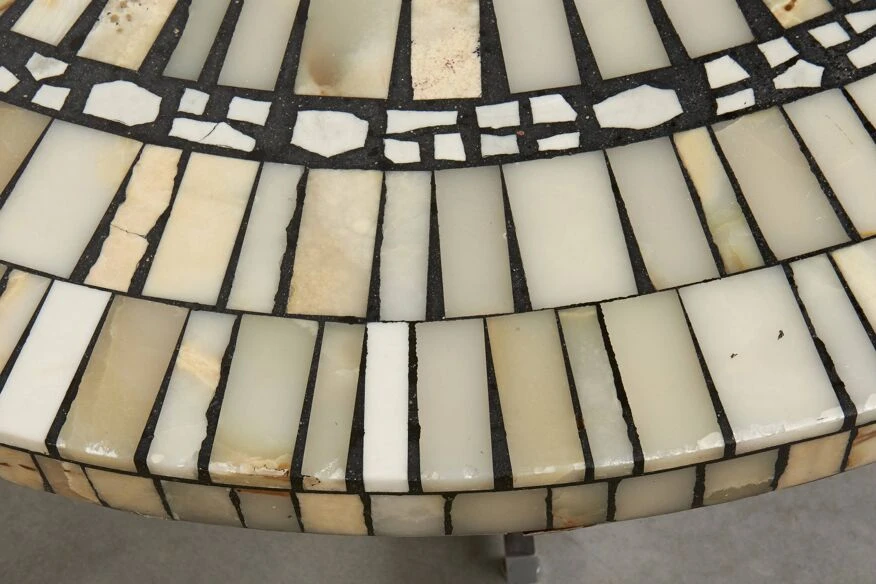 Mosiac Marble Coffee Table By Heinz Lilienthal, 1960s 4 Mosiac Marble Coffee Table By Heinz Lilienthal, 1960s - Image 4