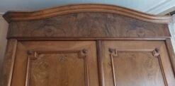Louis Philippe Walnut Wardrobe -Bookcases Sales 107e4bc7 fcca 45cf 923d 614b950bcea0