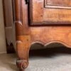 Charolaise Cabinet Louis XV Period Called "napkin Folds" Solid Walnut