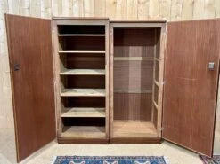 Art Deco Mahogany Wardrobe - Removable Into 2 Parts -Bookcases Sales 1209595d 9b17 42e8 b862 34c894f31dea