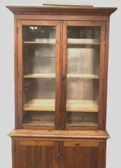 Pair Of Two 19th Century Solid Fir Display Cabinets -Bookcases Sales 120af1c6 372c 47e2 acaf eb98b933c702