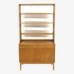 Scandinavian Oak Bookcase Chest Of Drawers, Sweden, 1960 -Bookcases Sales 12fe3c4b bd40 4237 822f 92874c5e2e12