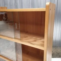 Bookcase Unit With Wood And Glass Display, 1960 -Bookcases Sales 1342abdb 18ec 40ca 89cf 022e51373628