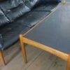 Danish Mid Century Slate And Oak Coffee Table By Eric Merthen 1960s