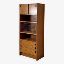 Vintage 60's Display Bookcase 18 Vintage 60's Display Bookcase -Bookcases Sales 14333feb 8597 4d90 bc4a f7155df377b6