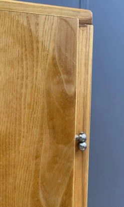 All Shelf Wardrobe Cabinet In Ash Wood By František Mezulánikfor Novy Domov