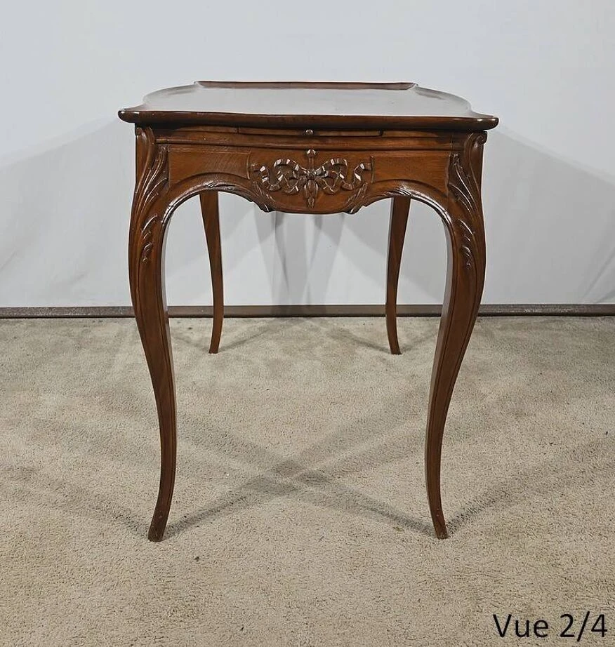 Small Cabaret Table In Mahogany, Louis XV Style, Napoleon III Period – Mid-19th Century 19 Small Cabaret Table In Mahogany, Louis XV Style, Napoleon III Period – Mid-19th Century - Image 19