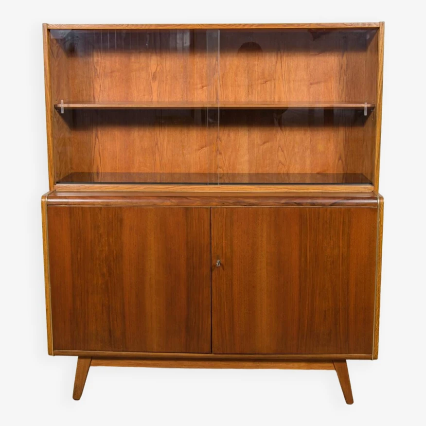 Cabinet With Bookcase By Hubert Nepozitek & Bohumil Landsman For Jitona, 1960s 16 Cabinet With Bookcase By Hubert Nepozitek & Bohumil Landsman For Jitona, 1960s - Image 16
