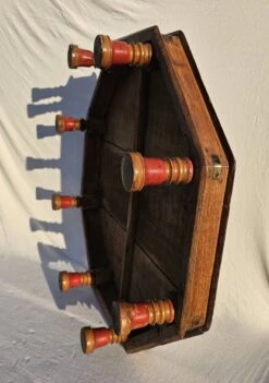 Octagonal Tea Table In Burmese Teak