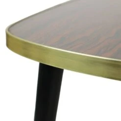 Fifties Rockabilly Coffee Table Plant Table Formica Wood Grain Top -Bookcases Sales 1a3ca906 586e 4b68 bca6 770b85a9f5c1