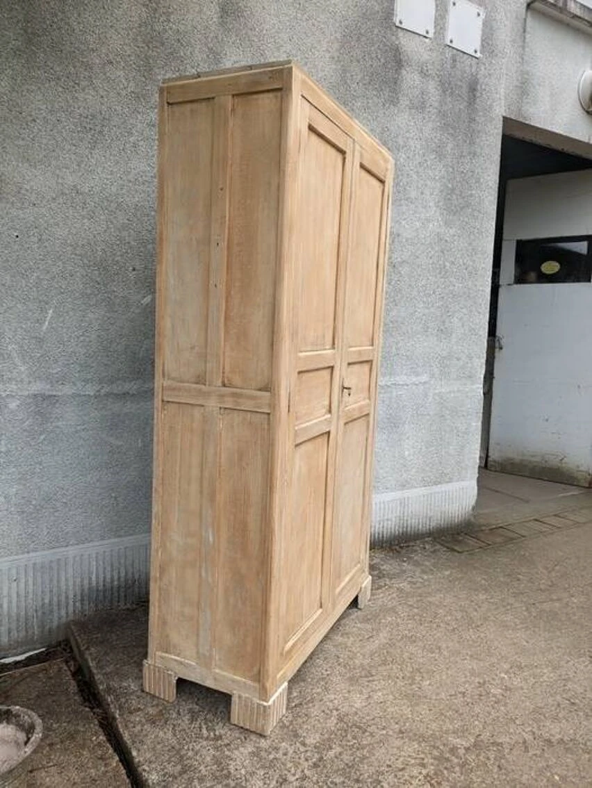 Parisian Wardrobe In Natural Wood 9 Parisian Wardrobe In Natural Wood - Image 9