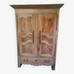 Old Bressane Wardrobe In Walnut And Beech -Bookcases Sales 1c5e4d56 5a0d 40db b917 6a41c91a935a