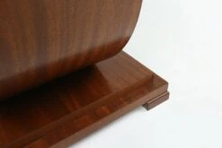 Art Deco Round Side Table With Arched Base, France Ca. 1930 -Bookcases Sales 1cd17a72 7477 4a25 afd2 5a538b905ebd