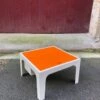 Orange Coffee Table 1970