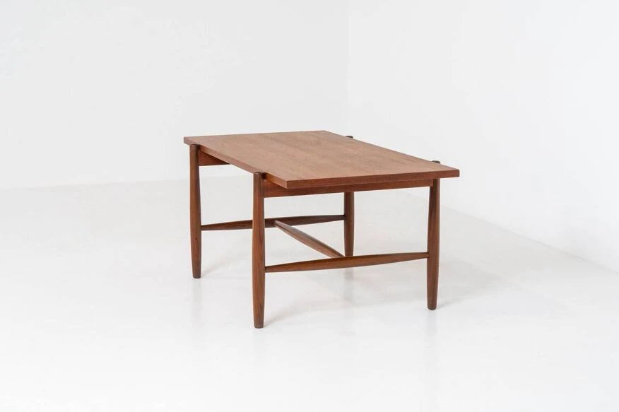 Compact Coffee Table By Asko (Finland, 1960s). 1 Compact Coffee Table By Asko (Finland, 1960s).