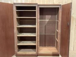Art Deco Mahogany Wardrobe - Removable Into 2 Parts -Bookcases Sales 2069c5b5 6aeb 4c99 9192 672918d5eb75