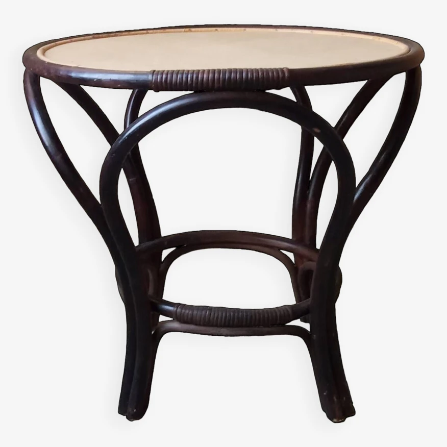 Rattan Coffee Table, 1950s 9 Rattan Coffee Table, 1950s - Image 9
