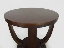 Table, Round Art Deco Side Table In Mahogany, 1930s 11 Table, Round Art Deco Side Table In Mahogany, 1930s -Bookcases Sales 2273db44 b816 4084 a269 857a7216fd8e