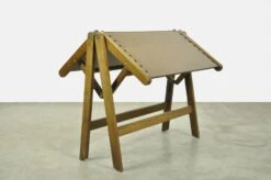 Vintage “rex” Foldable Side Table By Niko Kralj For Stol Industrija Pohistva, Kamnik Slovenia,1952s -Bookcases Sales 24ed435a e12a 4657 9737 be991ad557ba