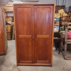 Parisian Wardrobe Vintags Sliding Doors In Old Pitch Pine 193x115.5 Cm -Bookcases Sales 26d4af0c 5843 44f3 8283 3206d5b0a801