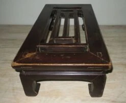 Antique Chinese Low Table With Fretwork Top And Horse-hoof Feet, 1900 -Bookcases Sales 273d3713 110f 4363 9ac7 a44d0e41de00