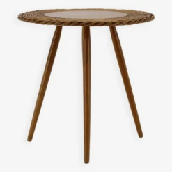 1970s Jan Kalous Side Table For ULUV, Czechoslovakia