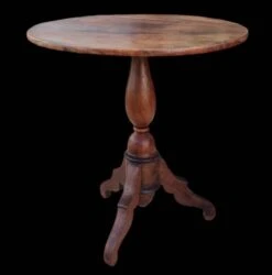 Old Solid Wood Side Table -Bookcases Sales 29a13324 f1f5 4697 a9cc 6e69d80d4351