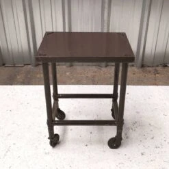 Side Table, Industrial Flambo Rolling Trolley -Bookcases Sales 2a68f1c6 9fb6 4a87 815d f7f95a56db5c