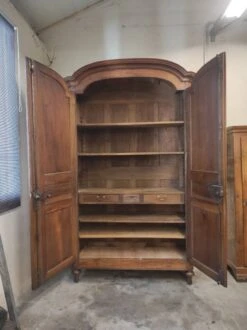 Old Louis XV Cabinet From The 18th Century In Oak