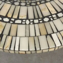 Mosiac Marble Coffee Table By Heinz Lilienthal, 1960s