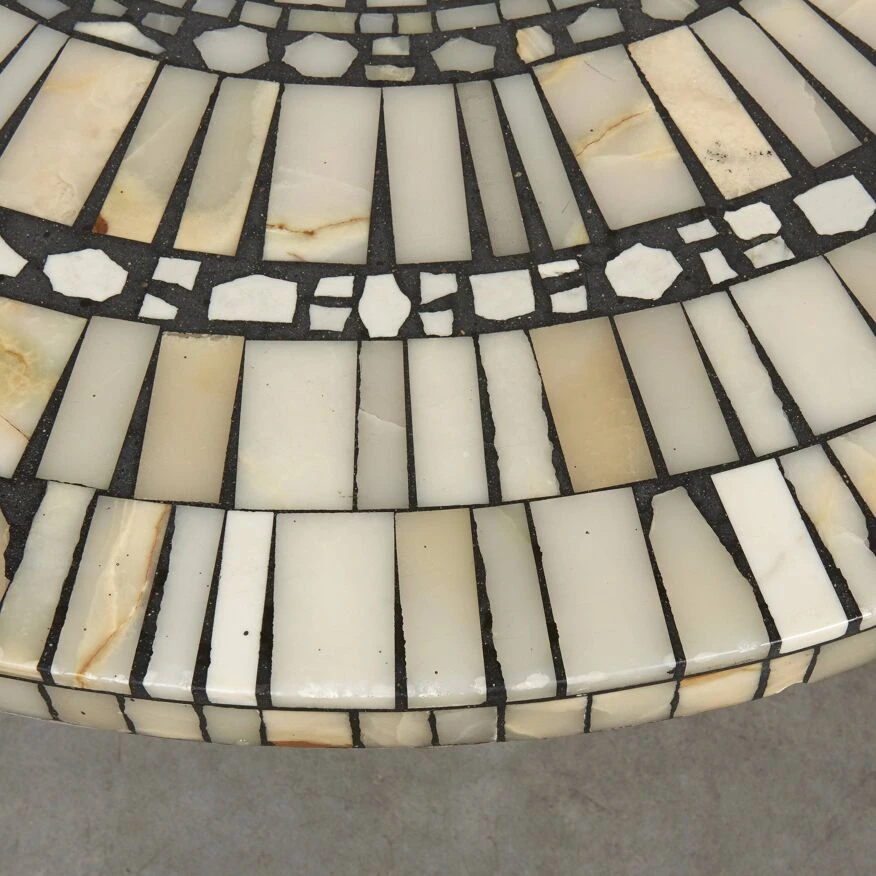 Mosiac Marble Coffee Table By Heinz Lilienthal, 1960s 1 Mosiac Marble Coffee Table By Heinz Lilienthal, 1960s