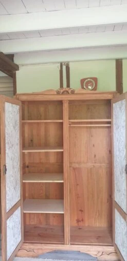 Parisian Solid Wood Wardrobe -Bookcases Sales 2d5c8450 754e 49c2 aa4e 14d95255ab01