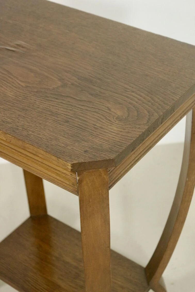 Art Deco Curved Wood Pedestal Table Ref Bagatelle. 9 Art Deco Curved Wood Pedestal Table Ref Bagatelle. - Image 9