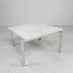 Coffee Table With Carrara Marble Top 60 X 60 Cm, 1970s 27 Coffee Table With Carrara Marble Top 60 X 60 Cm, 1970s -Bookcases Sales 2dd40016 c35a 474f a2b2 c7f611582a57