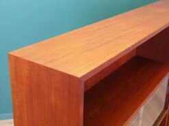 Teak Bookcase, Danish Design, 1970s, Manufacturer: Clausen & Søn -Bookcases Sales 2e21b1e2 4b82 4634 ba02 c39726c978e4