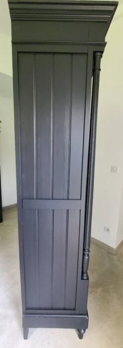 Old Library Storage Unit Shelf Cabinet Curiosities Vintage Black Linen 13 Old Library Storage Unit Shelf Cabinet Curiosities Vintage Black Linen -Bookcases Sales 2e8794ae f102 4cda bf32 f36d42fb8987