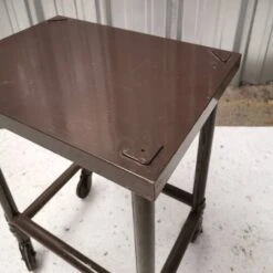 Side Table, Industrial Flambo Rolling Trolley -Bookcases Sales 2e955328 cebf 4fb4 a6d0 f1d2bbe34377