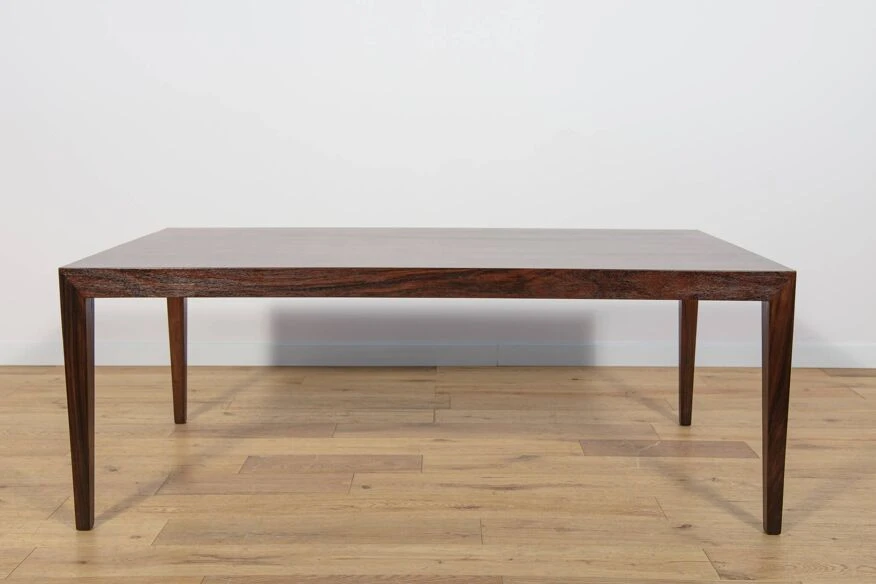 Mid-Century Rosewood Coffee Table By Severin Hansen For Haslev Furniture Carpentry, 1960s 8 Mid-Century Rosewood Coffee Table By Severin Hansen For Haslev Furniture Carpentry, 1960s - Image 8