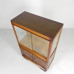Art Deco Display Cabinet With Sliding Glass Doors -Bookcases Sales 2f669187 2c0f 4593 b130 48a25b84e764