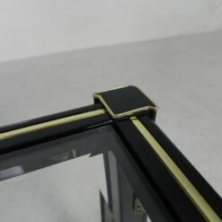 Hollywood Regency Coffee Table With 2 Faceted Glass Plates, 1970s -Bookcases Sales 30d6d82d 0134 4326 b522 872fbd4b4276