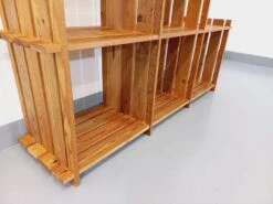 Bookcase Vintage Pine Staircase Shelf From The 80s In The Style Of Maison Regain -Bookcases Sales 34f3c204 876d 430c a1a2 f935b90f47ae