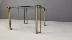 Peter Ghyczy T24 Pioneer Glass And Cast Brass Square Coffee Or Side Table 22 Peter Ghyczy T24 Pioneer Glass And Cast Brass Square Coffee Or Side Table -Bookcases Sales 357eb383 d16e 4f80 b975 45a43c42080d