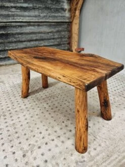 Vintage Coffee Table Rustic Beech Wood 55 X 90 Cm -Bookcases Sales 35df2abd 839c 49b1 82ce 061c1a533d3f