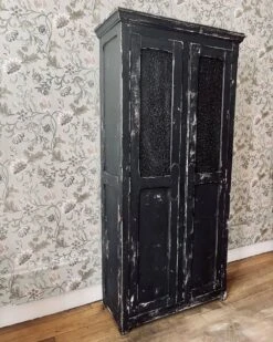 Black Patinated Display Cabinet -Bookcases Sales 36d5792f 4a48 4c39 9666 738b30803cb2